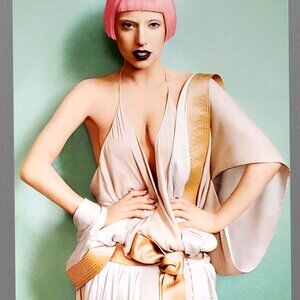 Lady Gaga Poster Art Vogue Fashion Home Décor